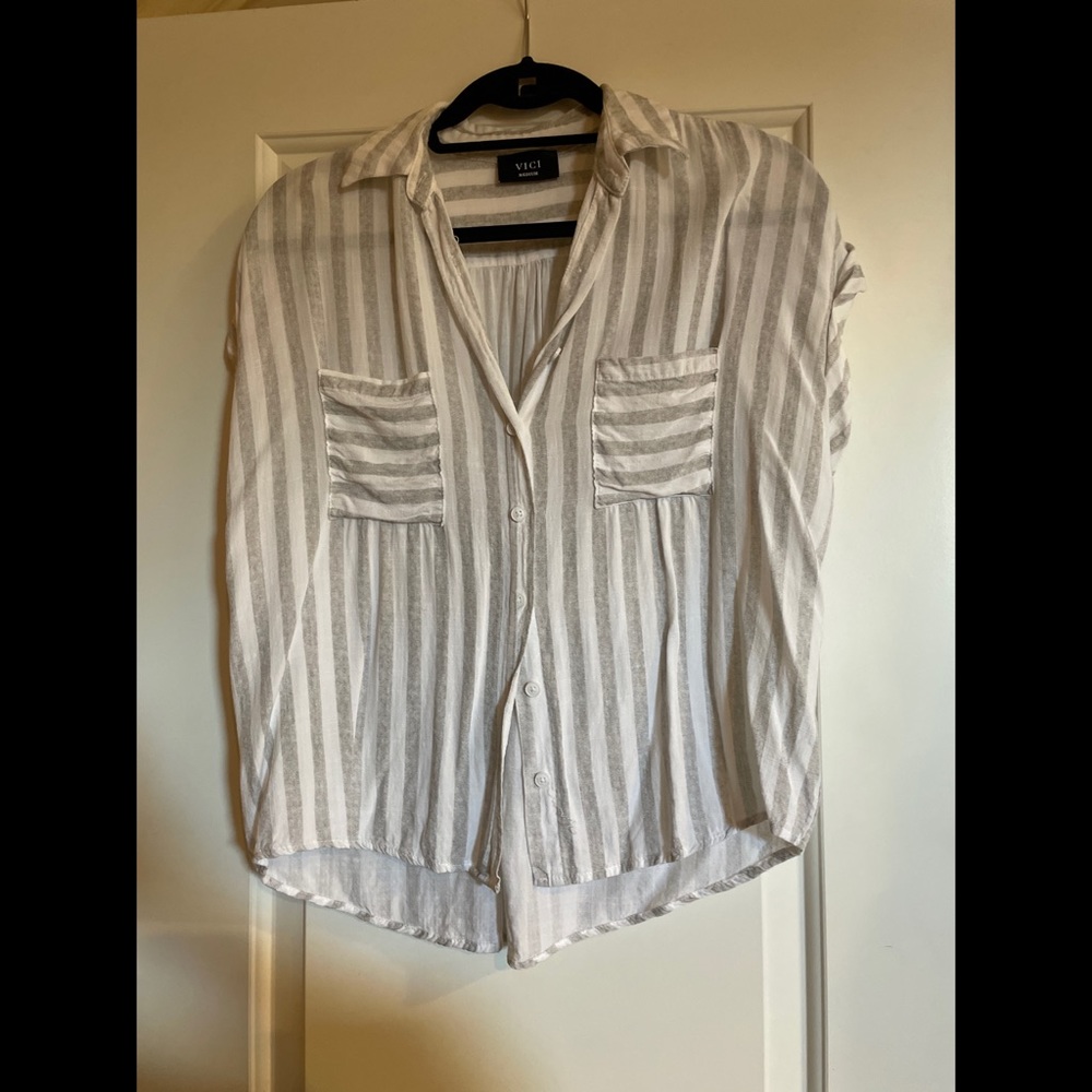 Flowy stripped blouse